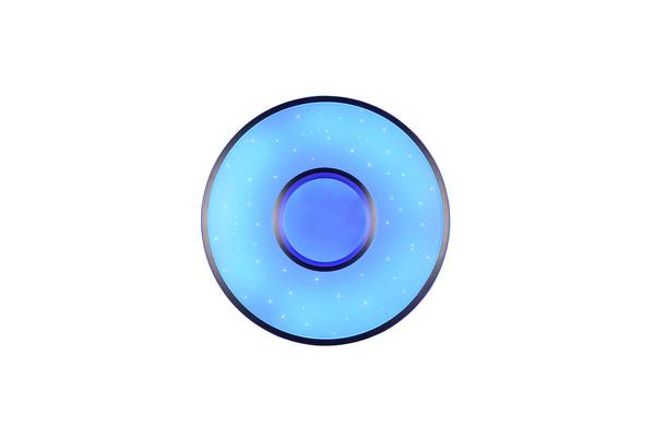 LED-Deckenleuchte Realta Kunststoff - Silber - 1-flammig