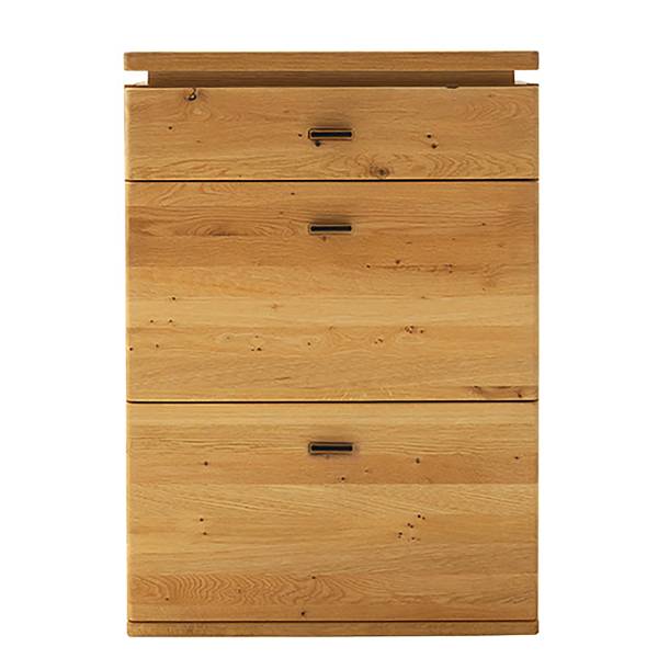 Scarpiera da parete Ellinwood - 75 cm Faggio parz. massello