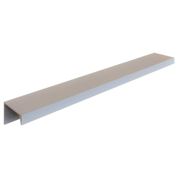 Cucina EVERNDEN 300 cm Effetto quercia chiara / Bianco - Senza utensili di cucina - Senza frigorifero