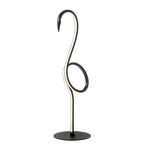 Tafellamp Flamingo zwart