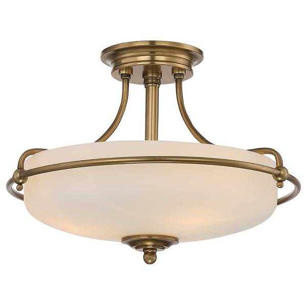 Lampada da soffitto Griffin C Ottone