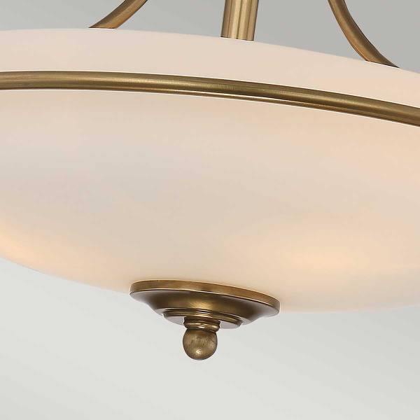 Lampada da soffitto Griffin C Ottone