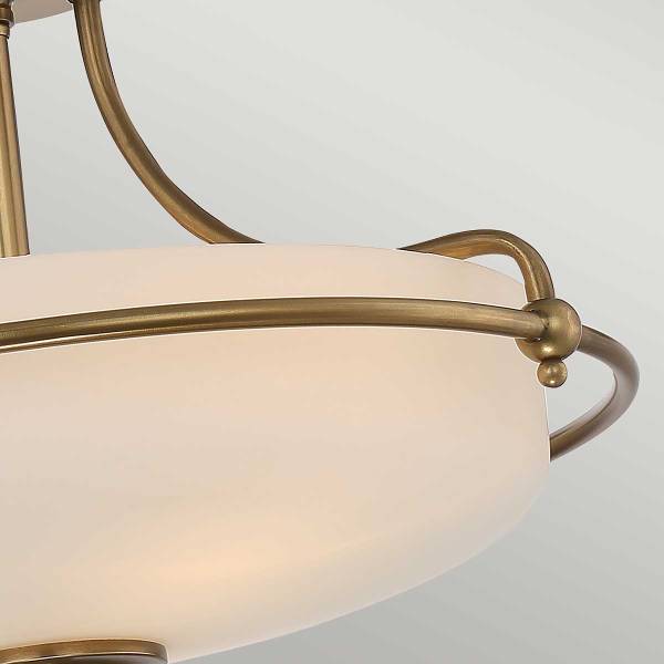 Lampada da soffitto Griffin C Ottone