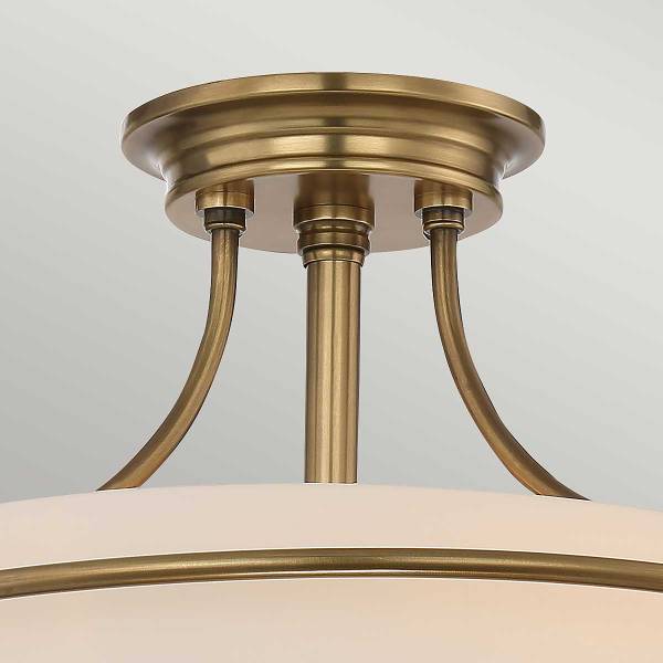Lampada da soffitto Griffin C Ottone