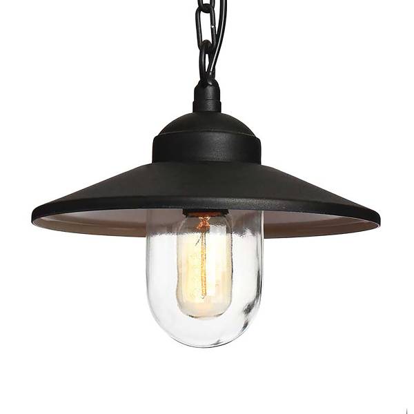 Lampada a sospensione Klampenborg Nero