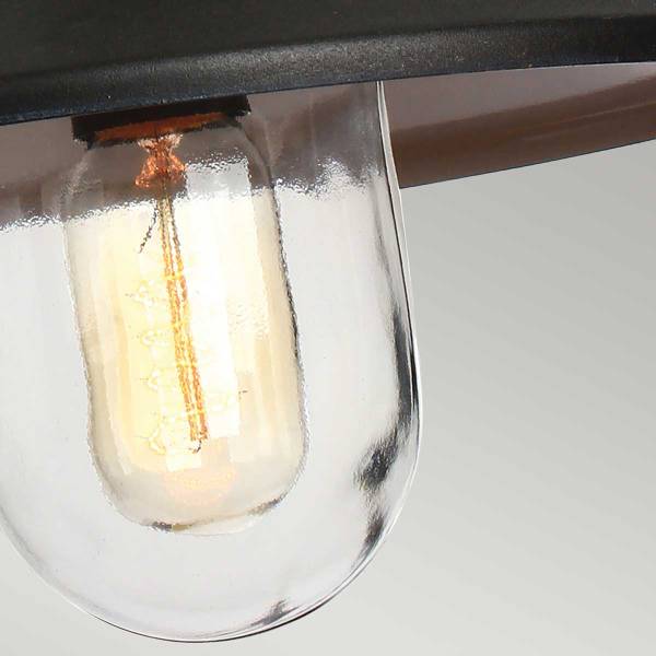 Lampada a sospensione Klampenborg Nero