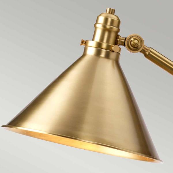 Vloerlamp Provence messing - staal - 34 x 167 x 58 cm