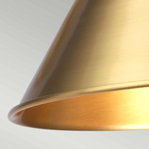 Wandleuchte Provence Stahl - 1-flammig - Messing