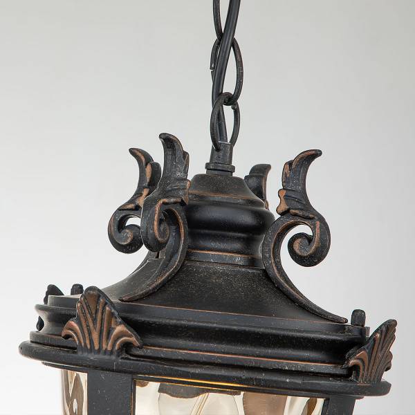 Pendelleuchte Baltimore Typ B Aluminiumguss / Farbglas - Grau - 1-flammig
