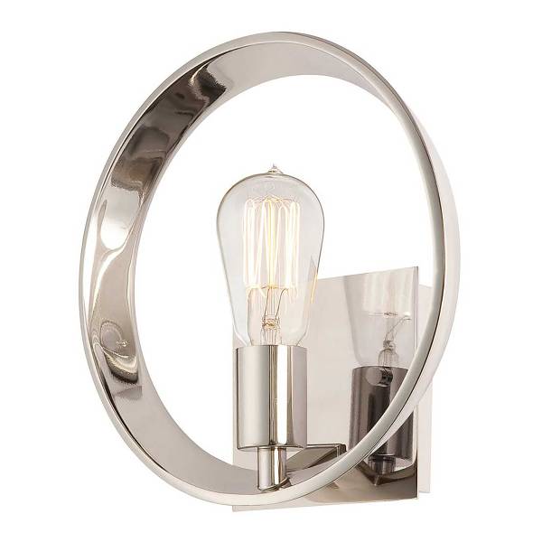 Lampada da parete Theater Row Argento