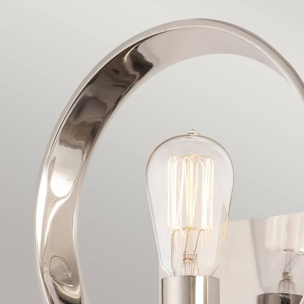 Lampada da parete Theater Row Argento