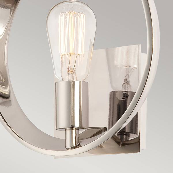 Lampada da parete Theater Row Argento