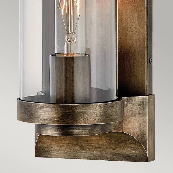 Lampada da parete Pearson Marrone