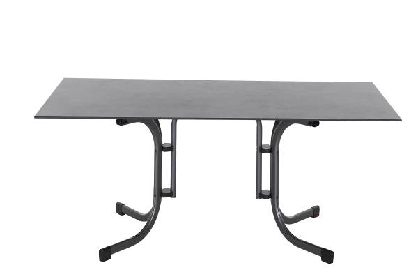 Klapptisch Sola Schwarz - Stahl - 90 x 70 x 160 cm