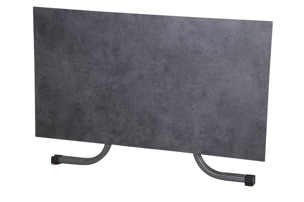 Klapptisch Sola Schwarz - Stahl - 90 x 70 x 160 cm