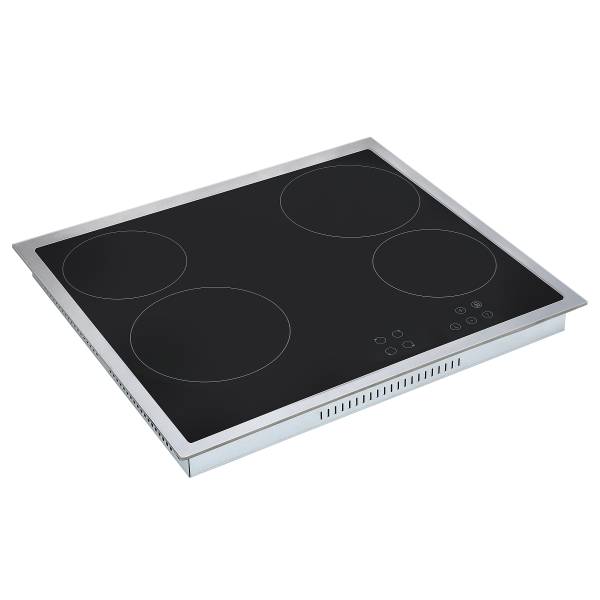 Keukenblok Liverpool zwart Wotan eikenhouten look/grafietkleurig - Breedte: 300 cm - glaskeramiek - met elektrische apparatuur - zonder koelkast