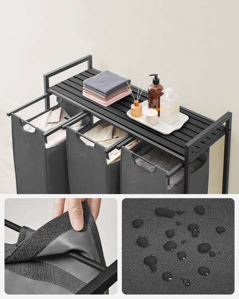 Panier linge Calzonales Gris