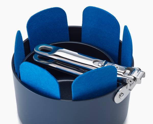 Topfset Space 6-teilig Blau - Keramik - Andere - 37 x 50 x 36 cm