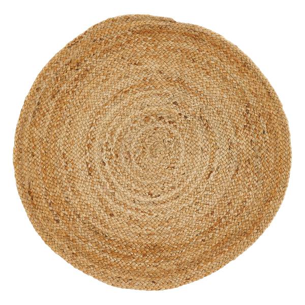 Vloerkleed Mamda I jute - natuur - Diameter: 60 cm
