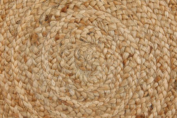 Vloerkleed Mamda I jute - natuur - Diameter: 60 cm