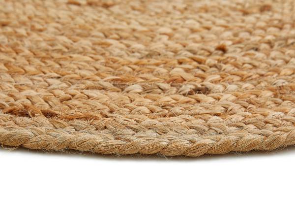 Vloerkleed Mamda I jute - natuur - Diameter: 60 cm