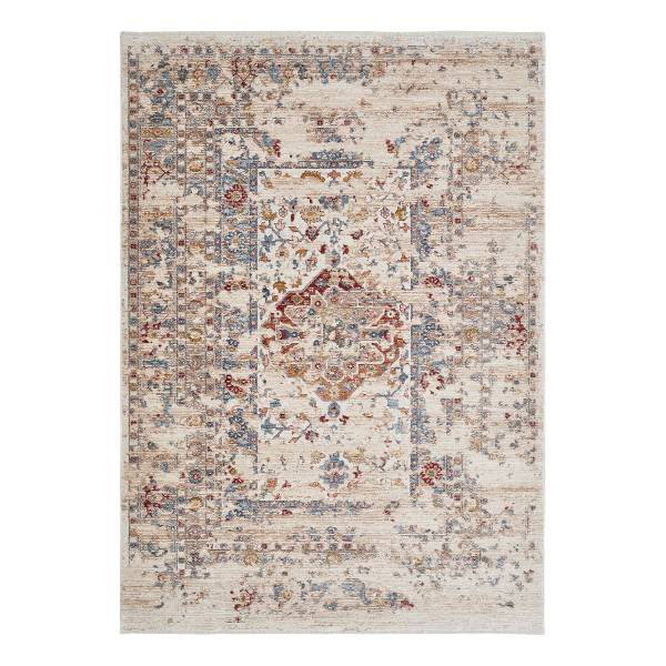 Kurzflorteppich Rocco Webstoff - Blau - 200 x 310 cm