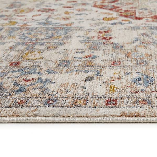 Kurzflorteppich Rocco Webstoff - Blau - 200 x 310 cm