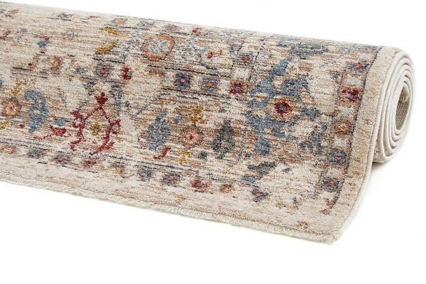 Kurzflorteppich Rocco Webstoff - Blau - 200 x 310 cm