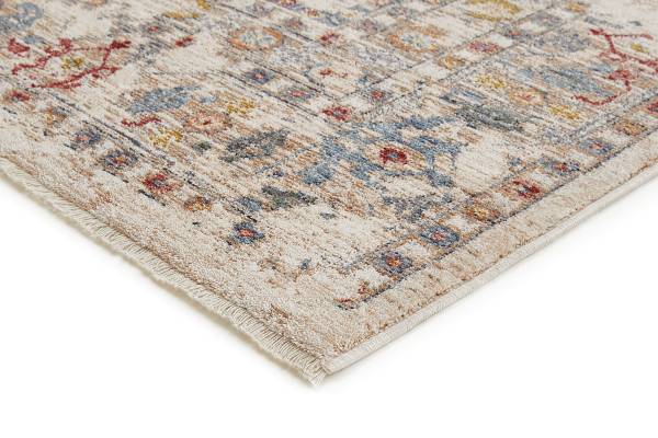 Kurzflorteppich Rocco Webstoff - Blau - 200 x 310 cm