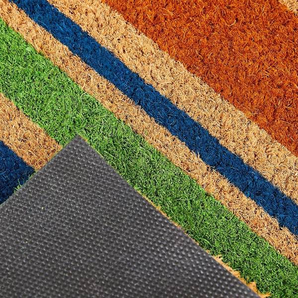 Fußmatte Kokos Welcome Beige - Kokosfasern - 40 x 1.5 x 60 cm