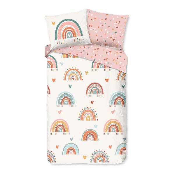 Renforcé-Bettwäsche 33032 140 x 200/220 cm + Kissen 70 x 60 cm