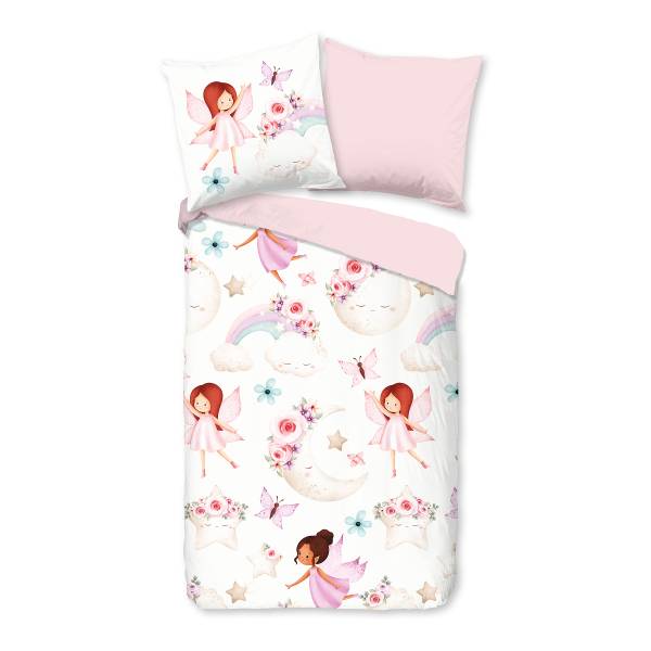 Renforcé-Bettwäsche 31166 135 x 200 cm + Kissen 80 x 80 cm