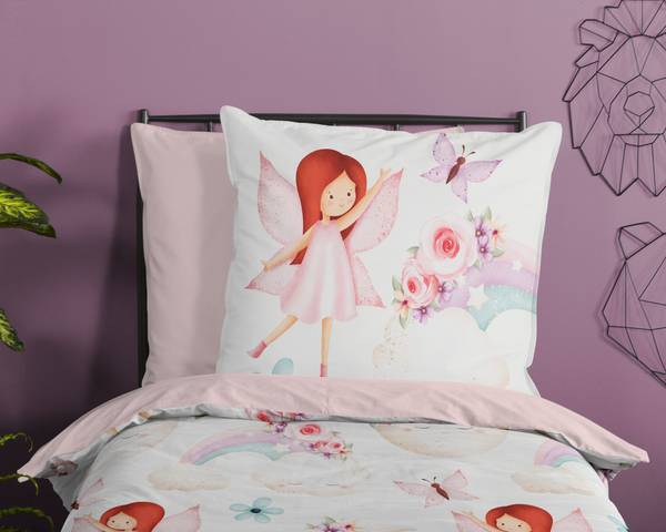 Renforcé-Bettwäsche 31166 135 x 200 cm + Kissen 80 x 80 cm