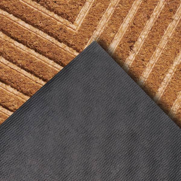 Fußmatte Mix Mats Geometric Kokosfasern / PVC - Braun