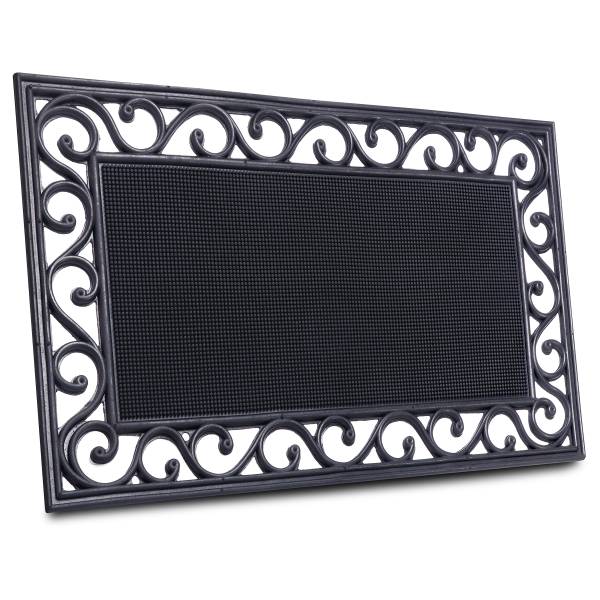 Zerbino Mix Mats Gusseisen B Gomma - Nero