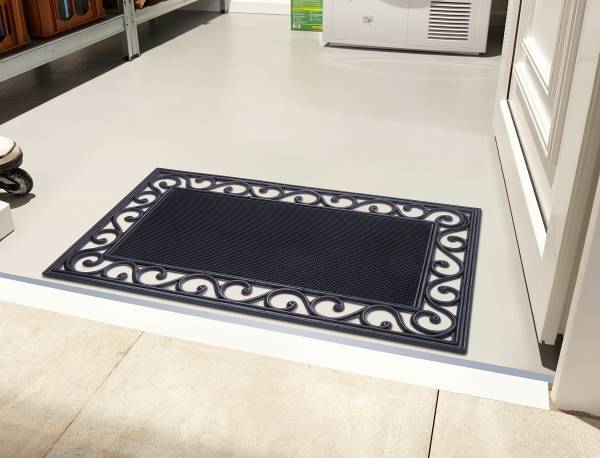 Zerbino Mix Mats Gusseisen B Gomma - Nero