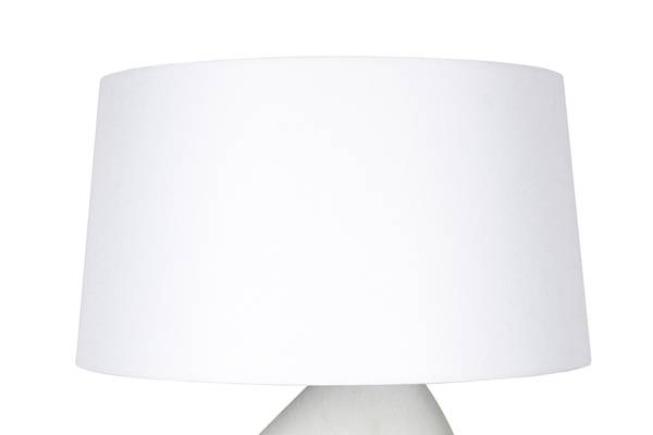 Tischleuchte Tatihara Typ A Leinen / Keramik - 1-flammig