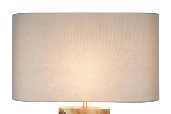 Lampadaire Mwachesa - Type A Lin / Caoutchouc massif - 1 ampoule