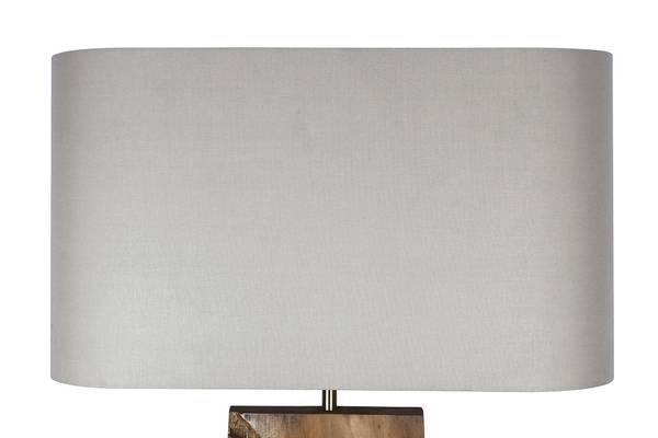 Lampadaire Mwachesa - Type A Lin / Caoutchouc massif - 1 ampoule
