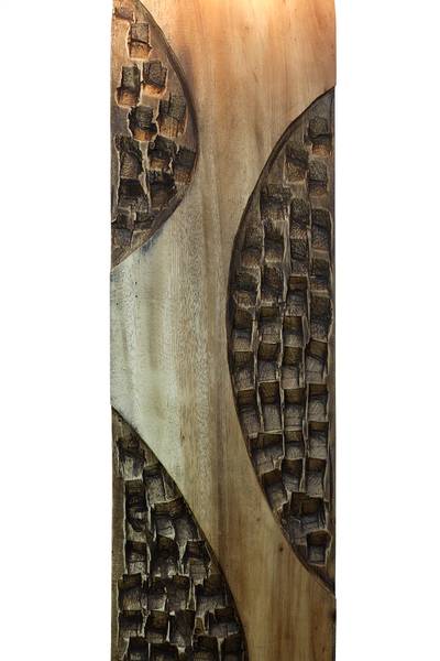 Lampadaire Mwachesa - Type A Lin / Caoutchouc massif - 1 ampoule