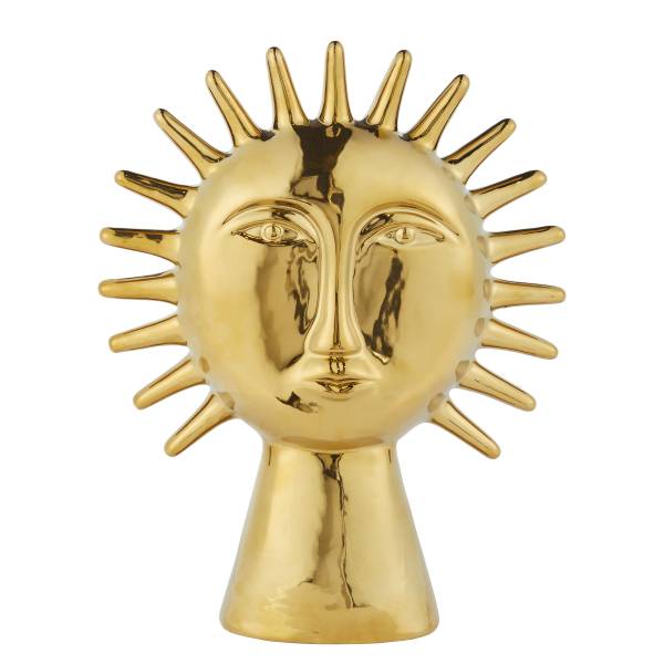 Deko-Objekt - PHENOMENON Steingut - Gold