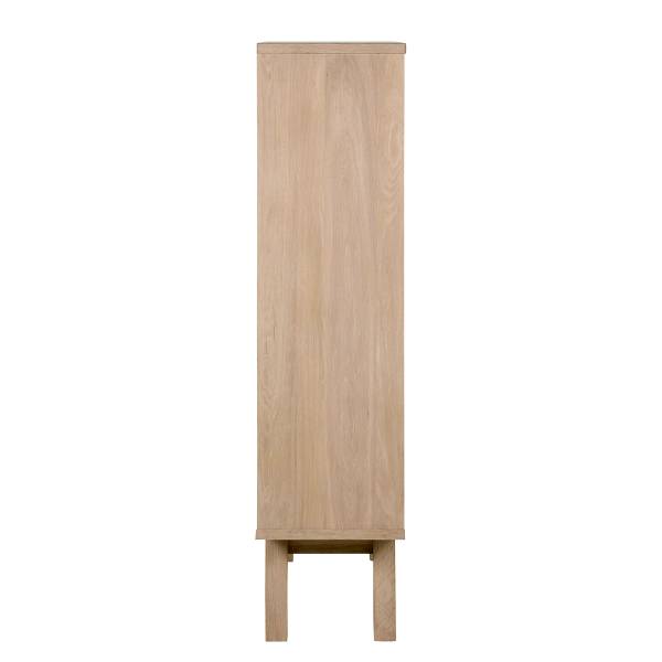 Buffet haut plaqué Chabbia Chêne clair