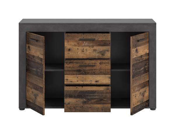 Dressoir Danti oudhouten look