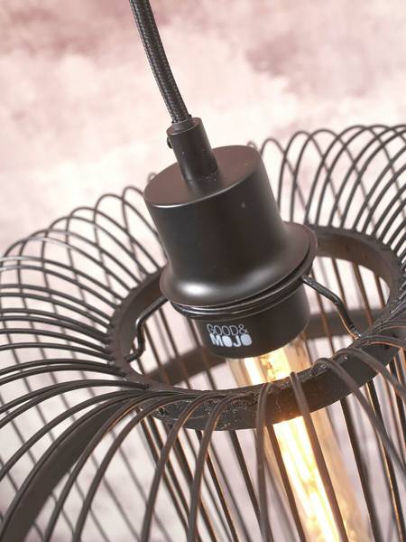 Lampada da terra Hokkaido Nero