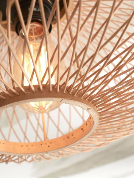 Plafonnier Cango Bambou - Beige - 1 ampoule