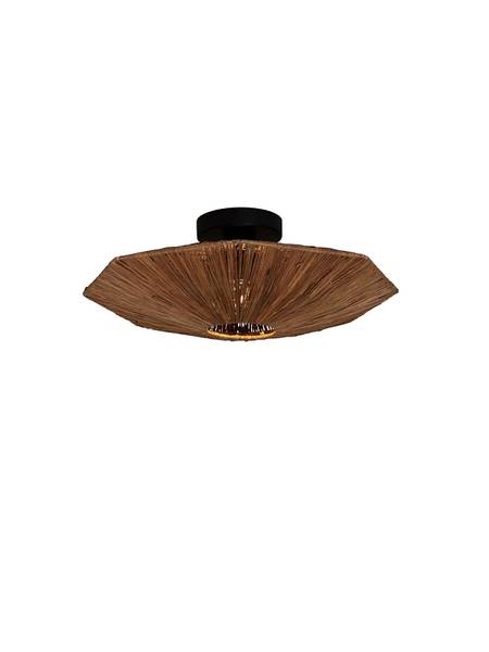 Plafondlamp Panama bruin