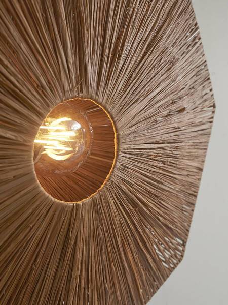 Plafondlamp Panama bruin