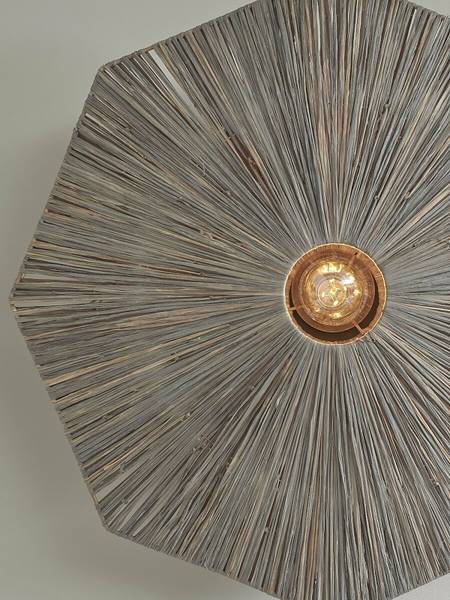 Lampada da parete Panama A Tortora - Grigio - 1 punto luce - Grigio - 65 x 65 cm