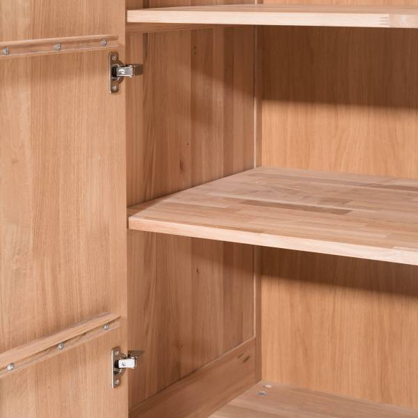 Massiver Kleiderschrank Forrest Eiche