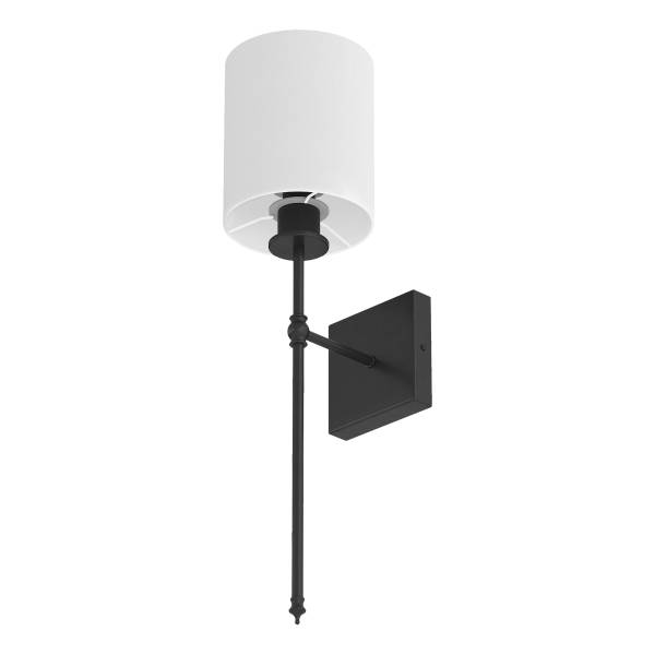 Lampada ESTE con lampadina ricaricabile Lampadina a RGB - Con telecomando - Bianco / Nero